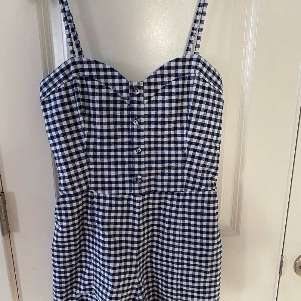 Plaid Abercrombie and Fitch Romper